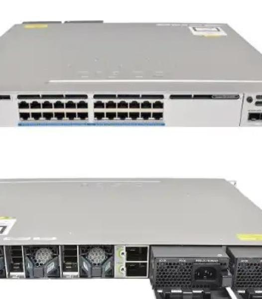 Commutateur Ethernet empilable Cisco WS-C3850-24XUW-S 24 ports 10G UPOE + module + licences